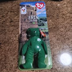 Ty Beanie Baby Erin the Irish Bear