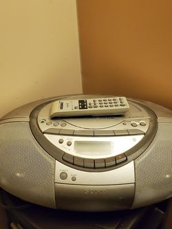 Radio, Tape, Cd Player With Remote