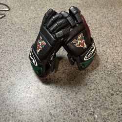 **Authentic Collectible Phoenix Coyotes Hockey Gloves** from 90s $$OBO$$