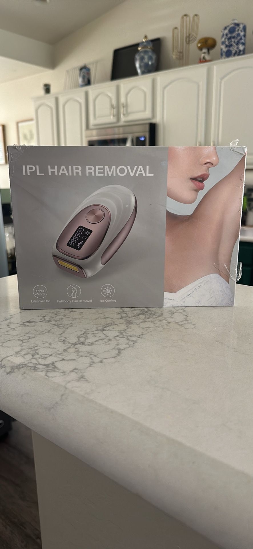 Laser hair removal device