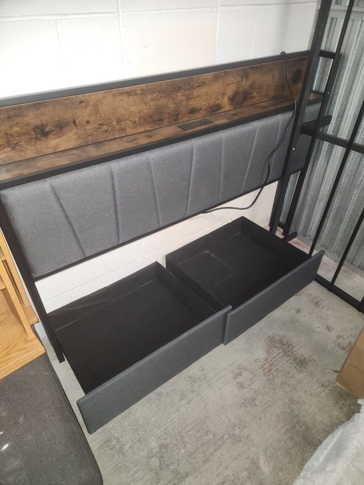 Bed Frame and Headboard 