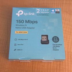 TP-Link TL-WN725N Wireless Nano USB Adapter