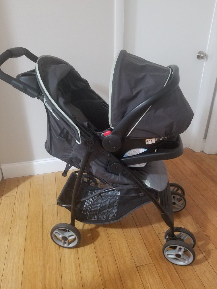 Graco stroller and infant car seat