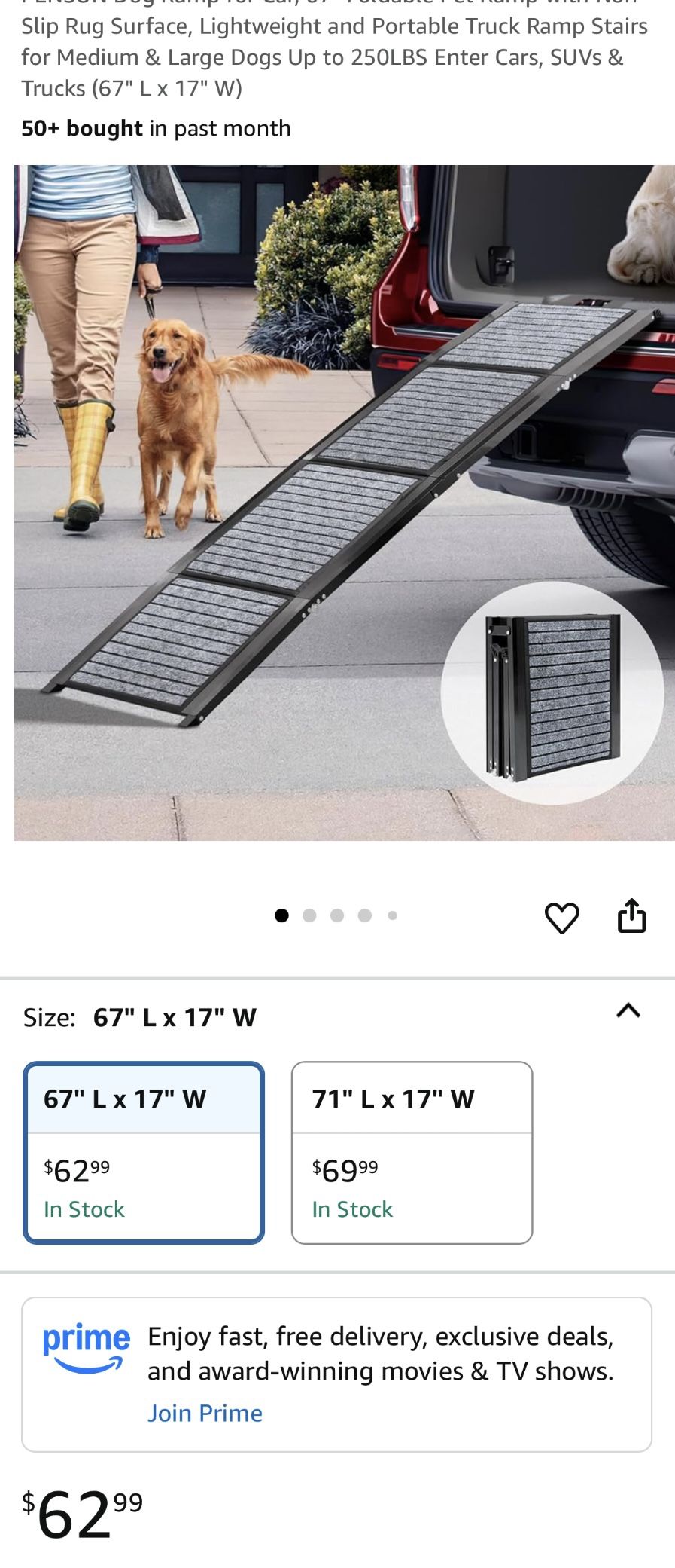 Dog Car Ramp