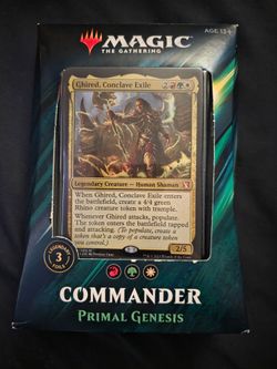 2019 Magic: The Gathering Commander Deck Primal Genesis