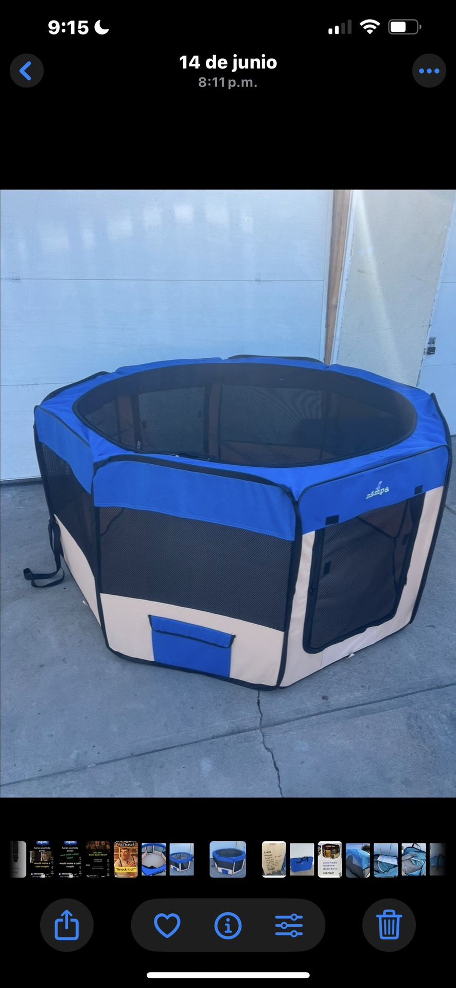 EXERCISE PEN FOR DOG