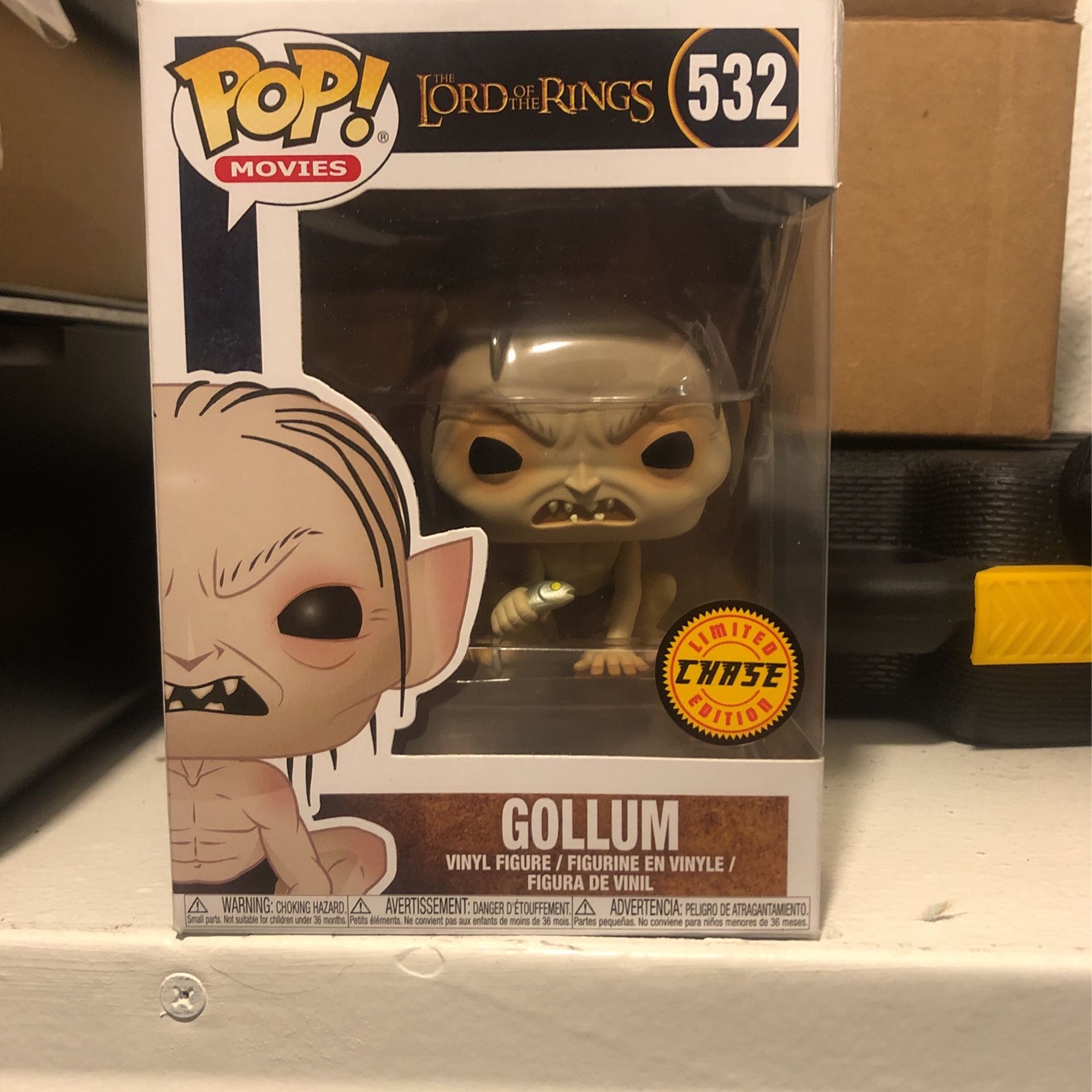 Gollum Aka Schmegal Funko Pop-box Damage