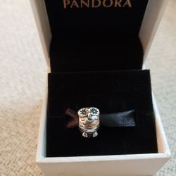 PANDORA OWL CHARM