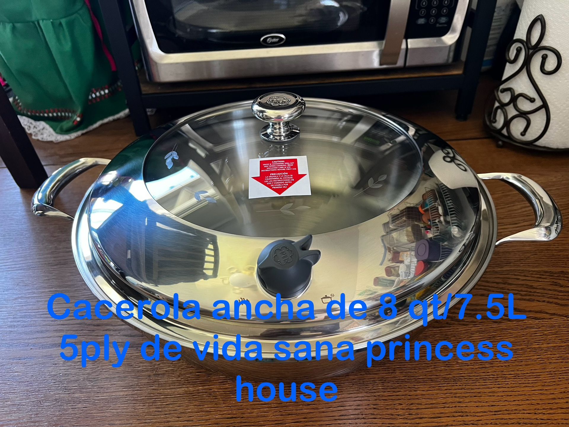 Cacerola De 8 Qt De Vida Sana π princess house todo nuevo y con caja π¦