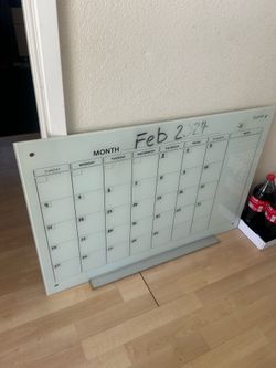 White Board Calendar