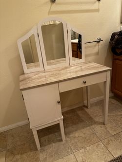 Vanity With Mirror
