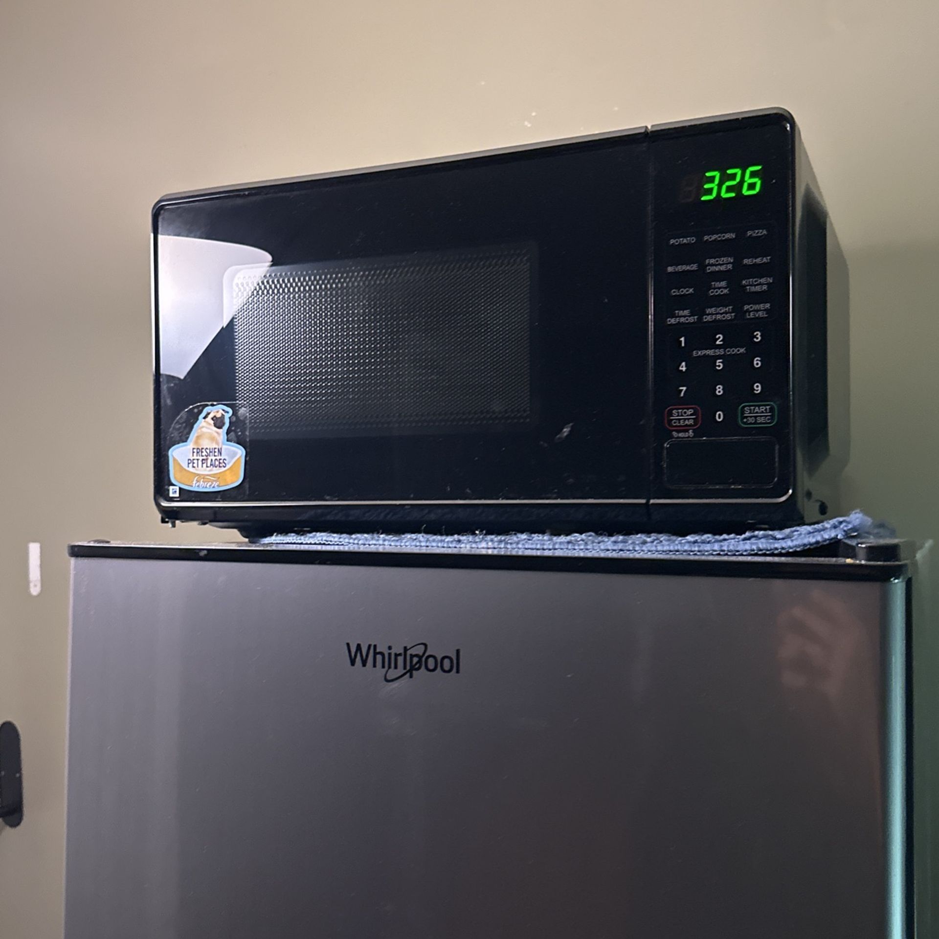 Mainstays microwave