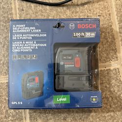 Bosch 5 point laser