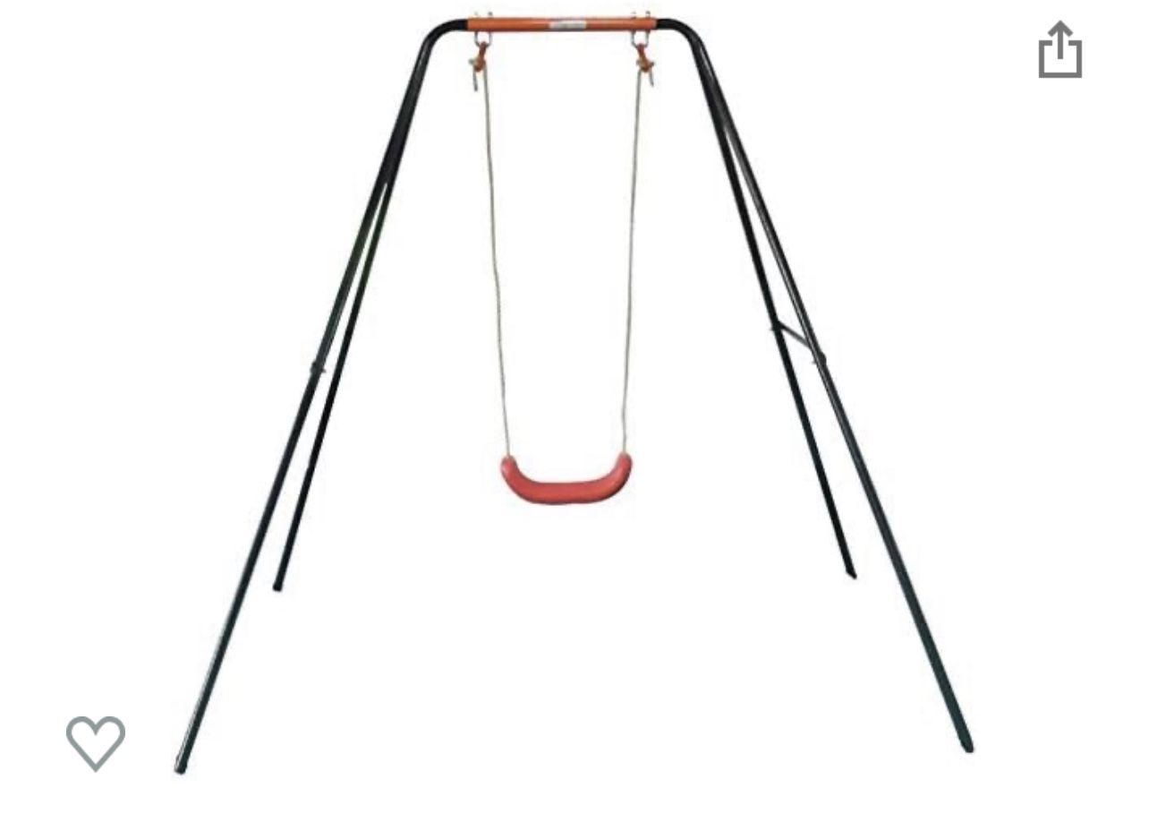 Movement God Kids Outdoor A-Frame Swing Set