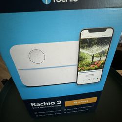 Rachio 3 Smart Sprinkler Controller 4 ZONE