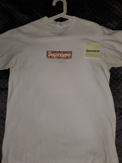 Supreme Paisley box logo tee