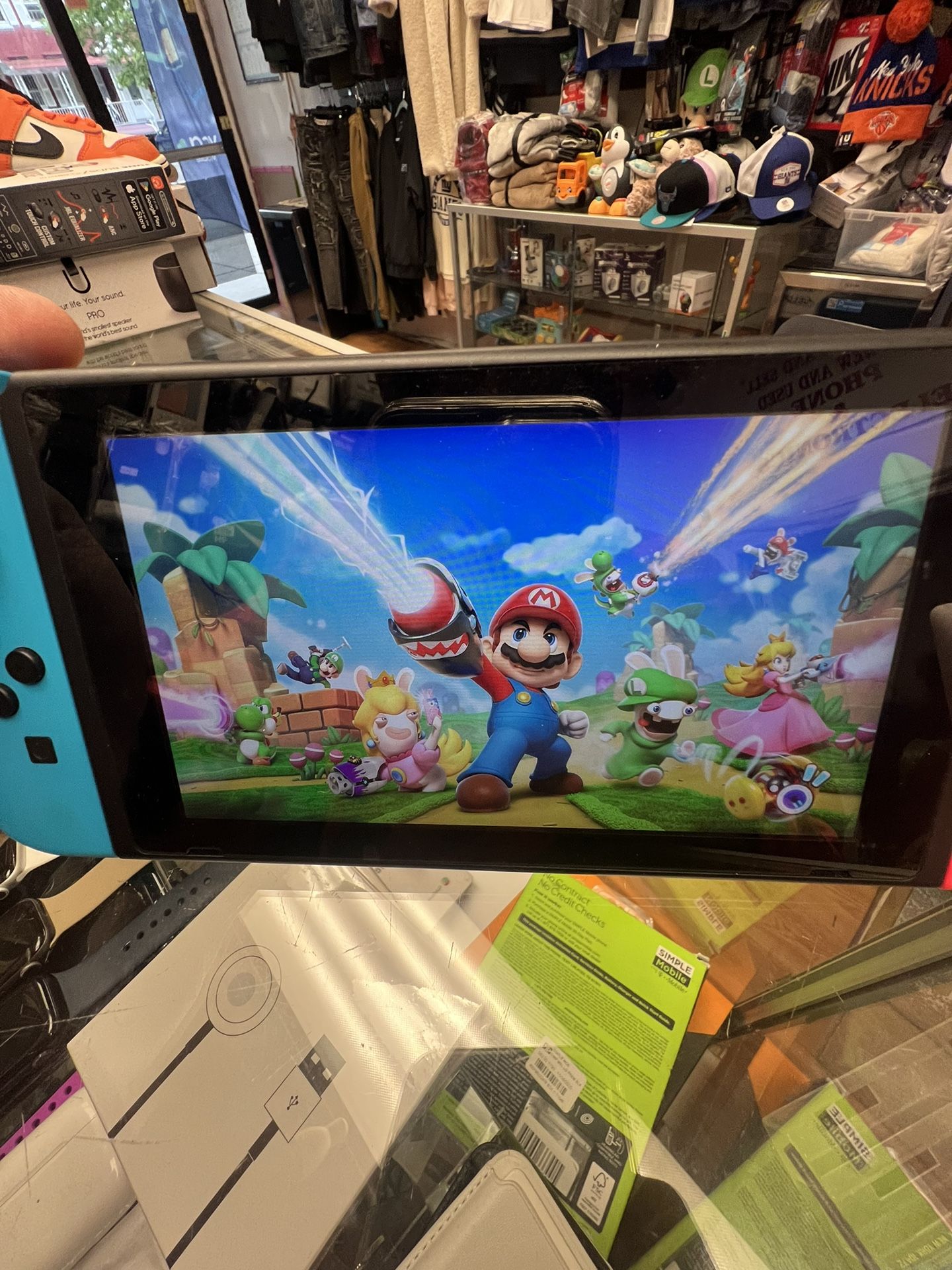 Nintendo Switch With Game And All Wire 