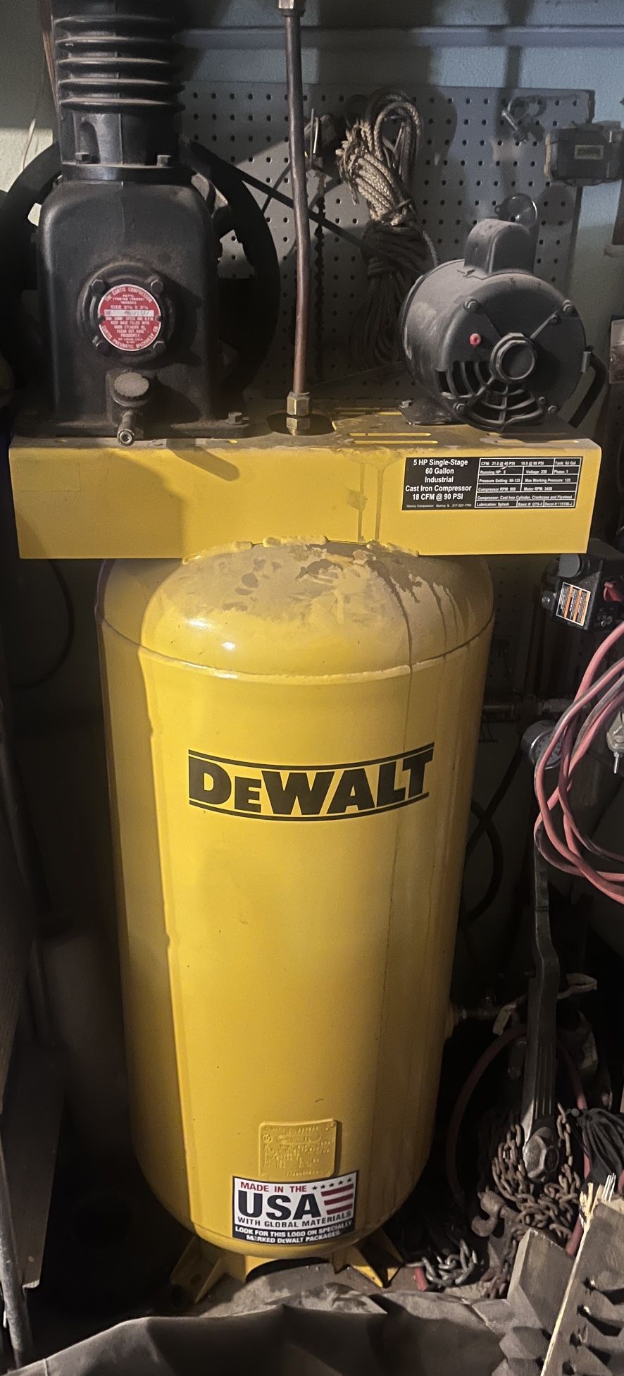 60 Gal Dewalt Air Compressor