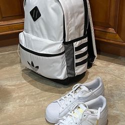 Adidas Shoes And Backpack Authentic 