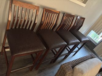 4 bar/island chairs