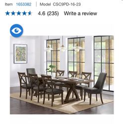 7 Piece Dining Table Set