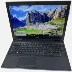 Gaming or Work? Dell High speed 16" pro laptop intel core i7 8750h 4.2 ghz 16 gb ram 512 gb ssd 1080p lcd nvidia p2000 4 gb ddr5 graphics windows 11