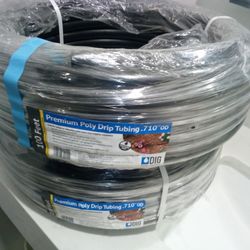 (2)Poly Drip Tubing 100 feet BRAND NEW FOR SALE 
