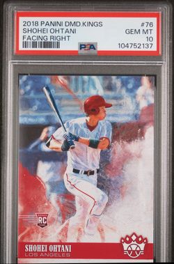 2018 Panini Diamond Kings #76 Facing Right Shohei Ohtani RC PSA 10