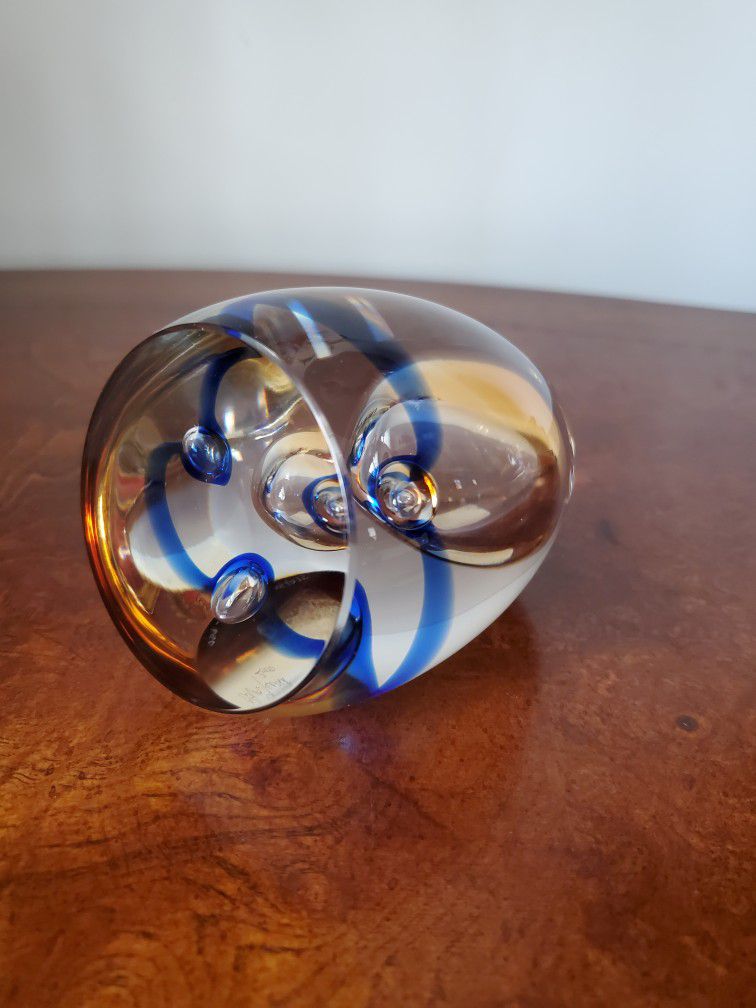 Limited Edition Caithness Glass Of Scotland Paperweight