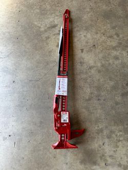 Hi-Lift Off-Road 48" Red Heavy Duty All Cast Jack Lift 4660 lb Rated Load HL-485