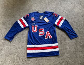 Size Small - Jake Oettinger Official NIKE Team USA 2026 Hockey Jersey Men’s NWT