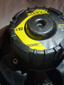 Kicker Comp C12 12" 4 Ohm Subwoofer
