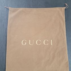 Gucci X-Large Drawstring Dust Bag measures ~ 22 X 23” for Sale in