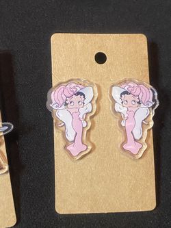 Earrings Betty Boop