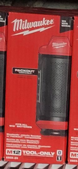 Milwuakee M12 Bluetooth Speaker M12 Packout