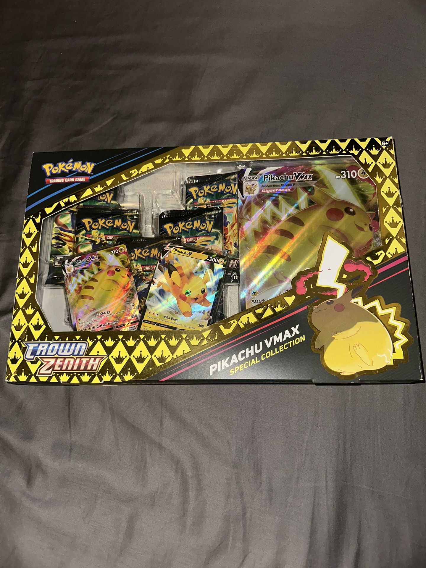 Pokemon pikachu vmax crown zenith