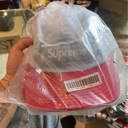 Supreme Dad Hat(2-tone Twill Camp Hat)