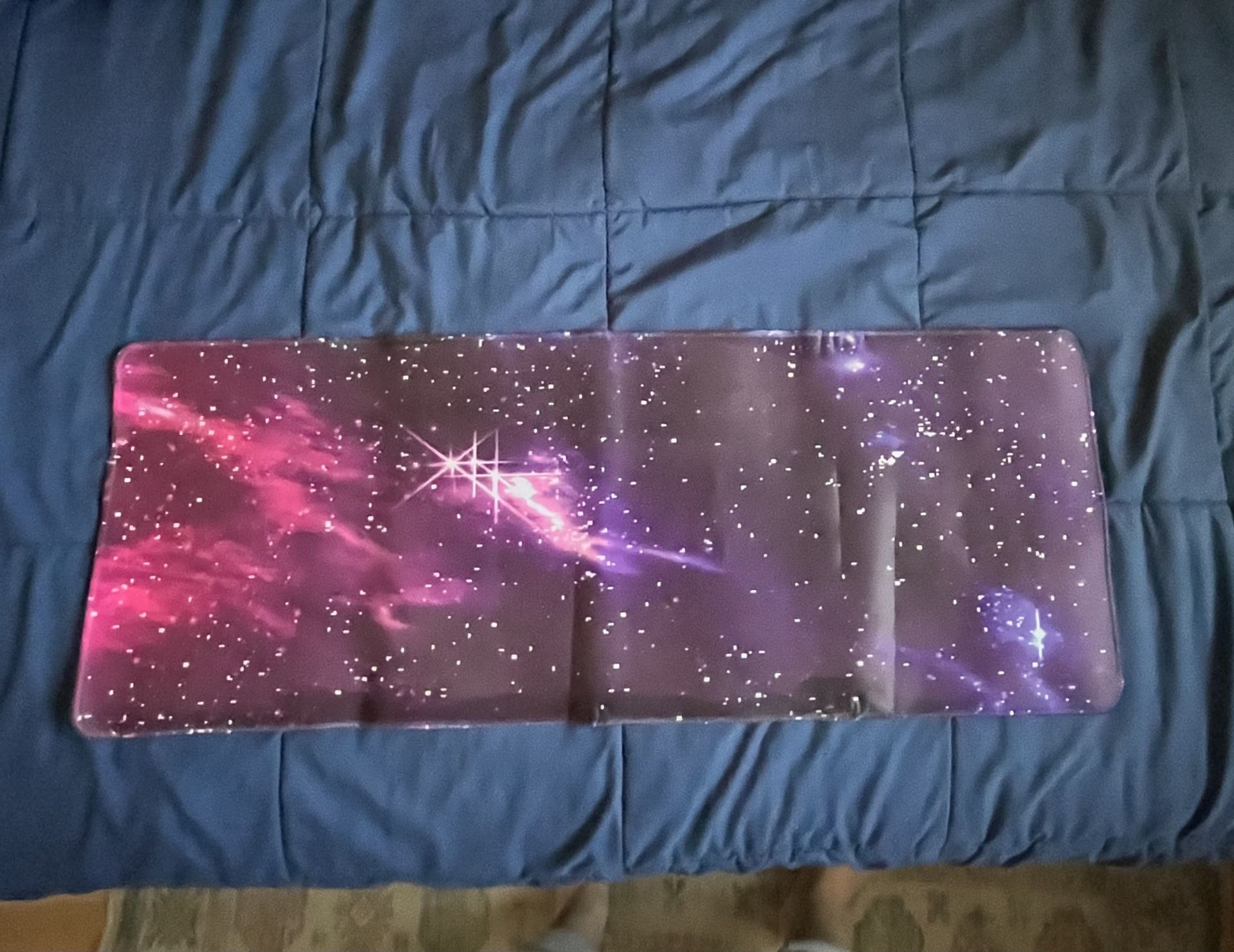 Desktop Gamer Mousepad Galaxy Design 31x12