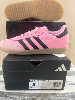 Adidas Samba Messi J Kids Sneakers Size 5