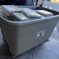 Huge Music CD Collection – 500+ CDs + PC Games – $65 (Everything!)