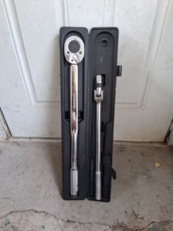 Yes, Items Are Available Pittsburgh 3/4" Torque Wrench+Breaker Bar "Package Deal Only"