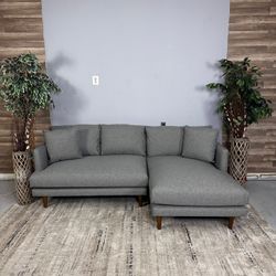 Grey Joybird Lewis Apartment Sectional