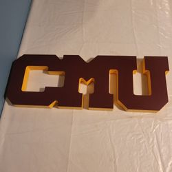 Central Michigan University Wall Sign 