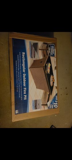 Blue rhino 48in 50,000 btu steel propane gas fire pit table