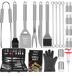 NEW - Grill Accessories BBQ Set Tools