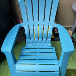 Adirondack Patio Chair Blue 