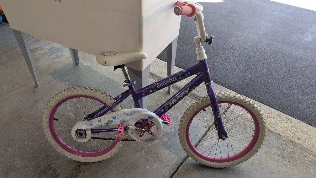 Girls Huffy Sea Star 16" Bike