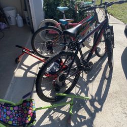 Three Bikes And Two Drifters