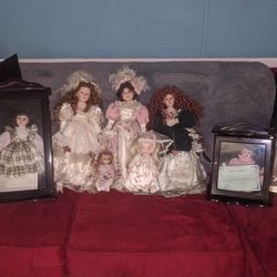 Antique Porcelain Dolls