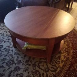  Wooden Round Table 